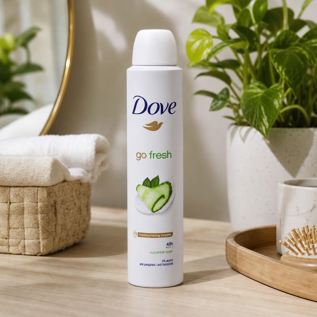 Antiperspirant Deodorant, Dove, 200 ml Cucumber Woman