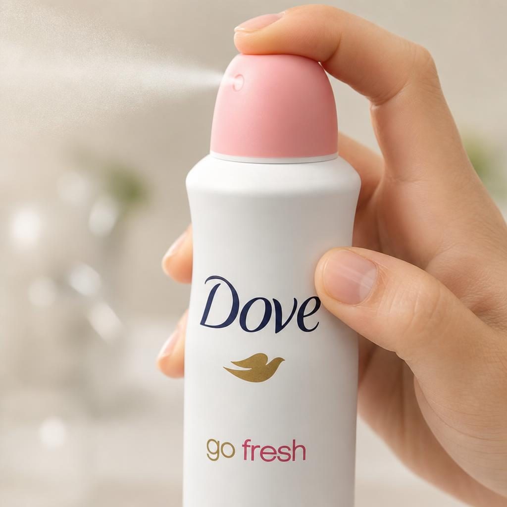 Antiperspirant Deodorant, Dove, 250 ml Go Fresh Pomegranate si Lemongrass