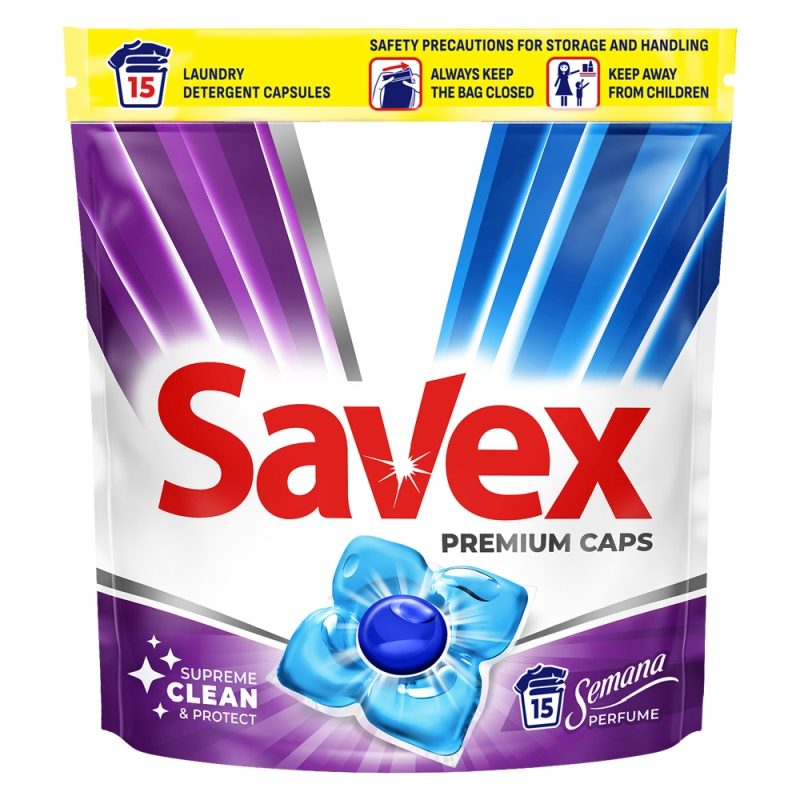 Savex Detergent Super Caps 15 buc Semana
