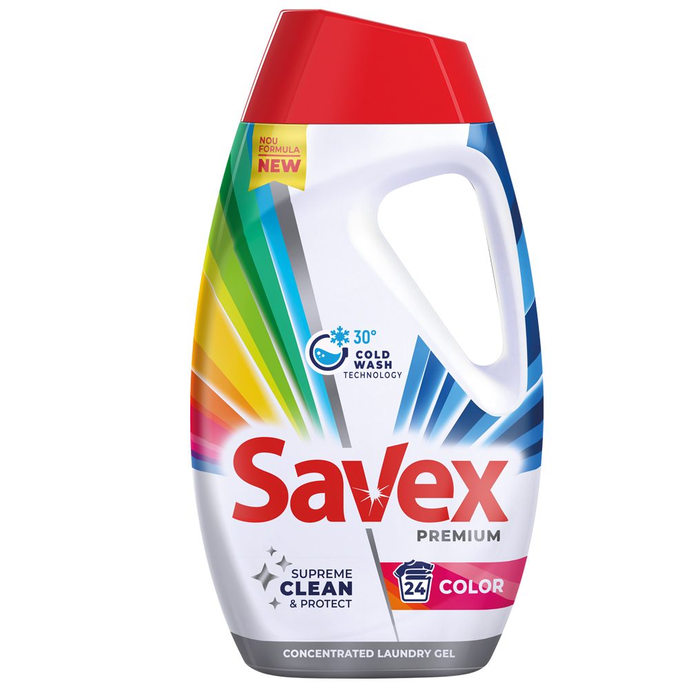Detergent Lichid, Savex, Premium 1.08 L Color 27 spalari 1