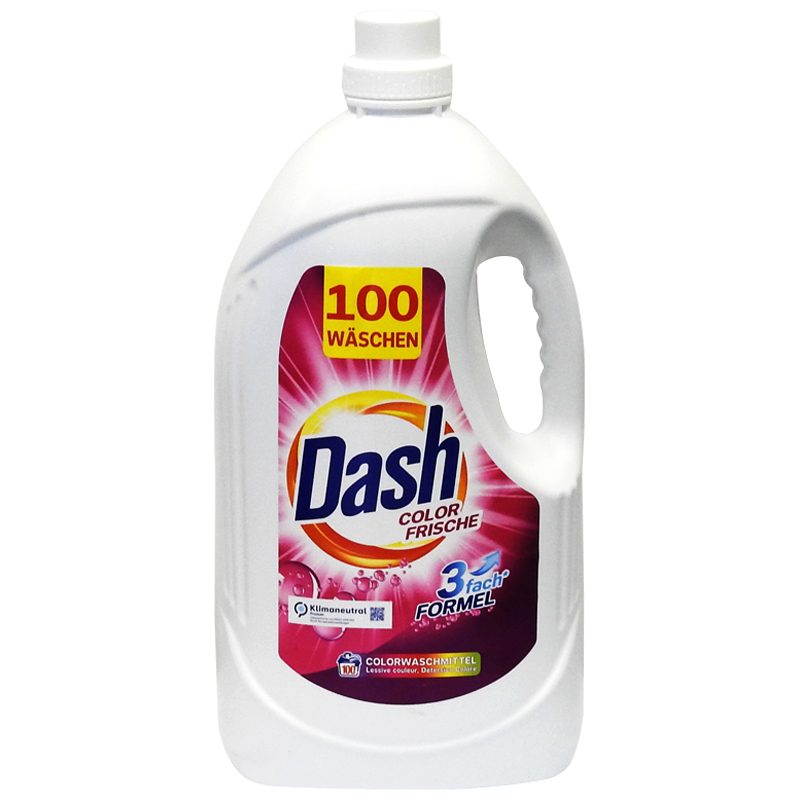 Detergent pentru Rufe, Dash, Lichid 5 L Color Frische 100 spalari 1