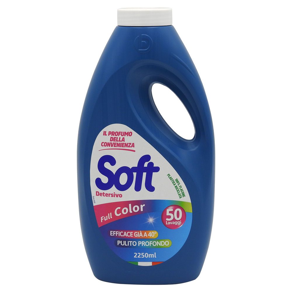 Detergent pentru Rufe, Soft, Lichid 2.25 L Color 50 spalari 1