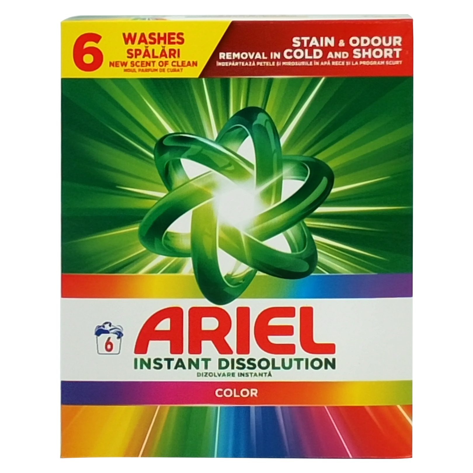 Detergent pentru Rufe Automat, Ariel, 390 g Color 6 spalari 1