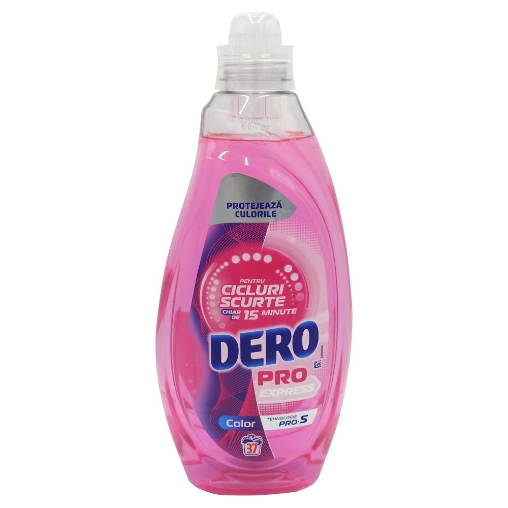Gel, Dero Detergent, Pro Express 1.48 L Color 37 spalari 1