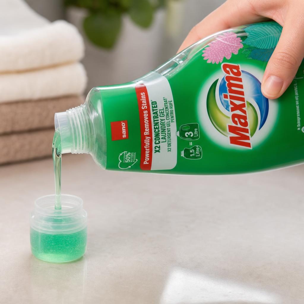 Detergent Lichid, Sano Maxima, 1.5 L Moments Of Joy 60 spalari