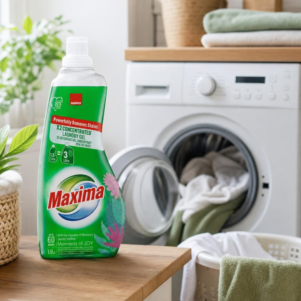 Detergent Lichid, Sano Maxima, 1.5 L Moments Of Joy 60 spalari
