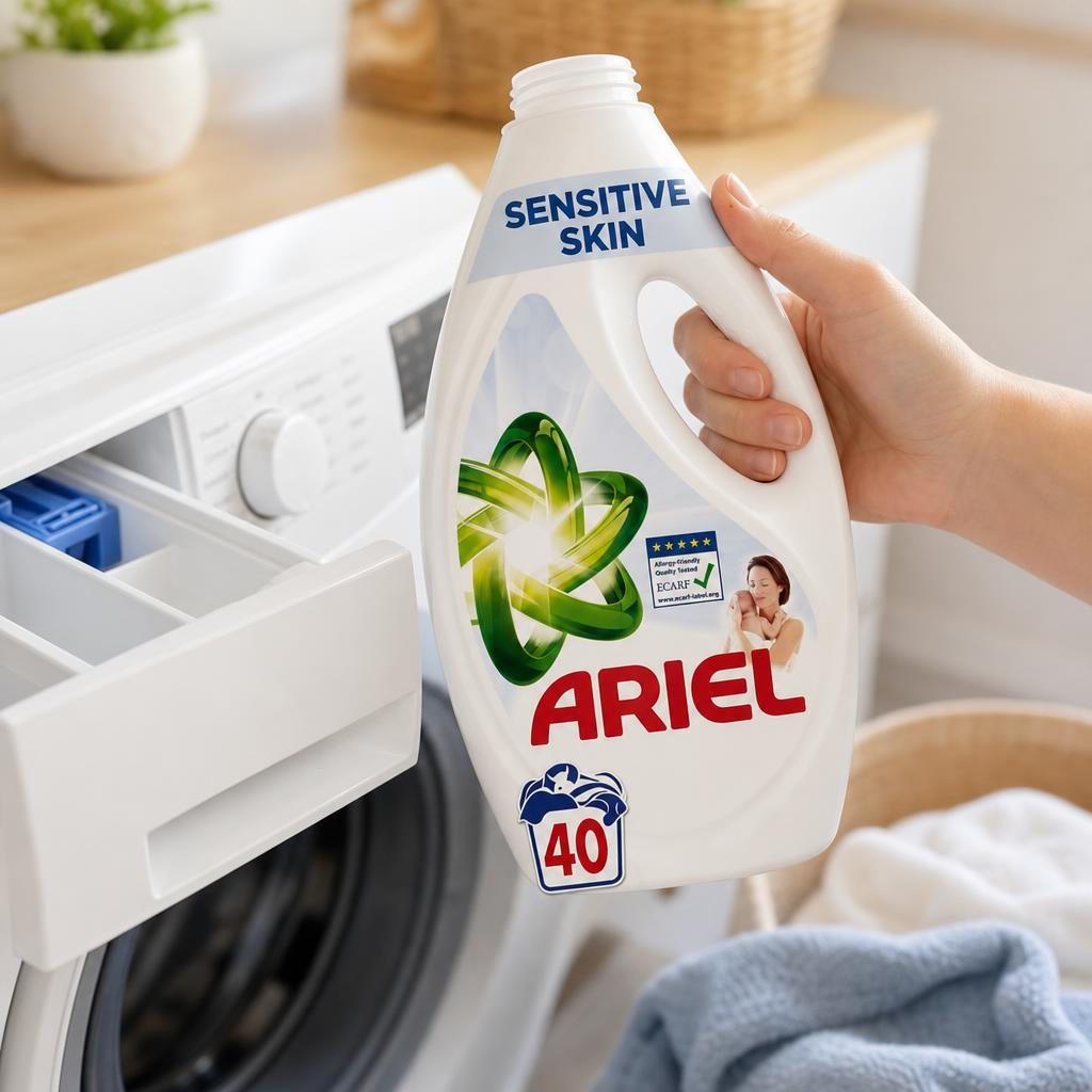 Detergent Lichid, Ariel, 1.8 L Sensitive 40 spalari