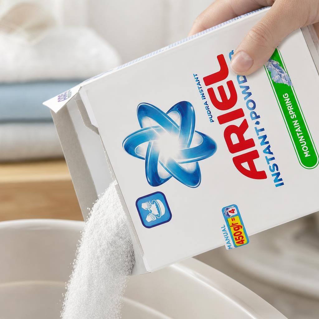 Ariel Detergent Manual 450 g Instant Powder Ms