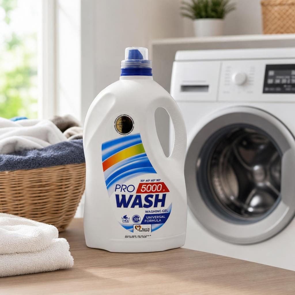 Detergent Lichid, Pro Wash, Gel 4.8 L Universal 120 spalari