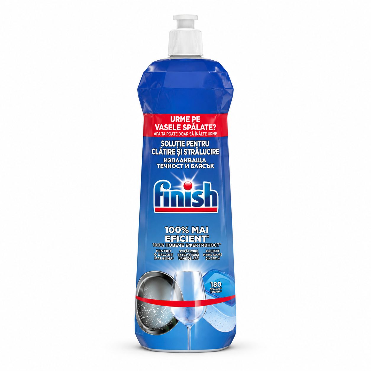 Solutie de Clatire, FINISH, Masina Spalat, 800 ml