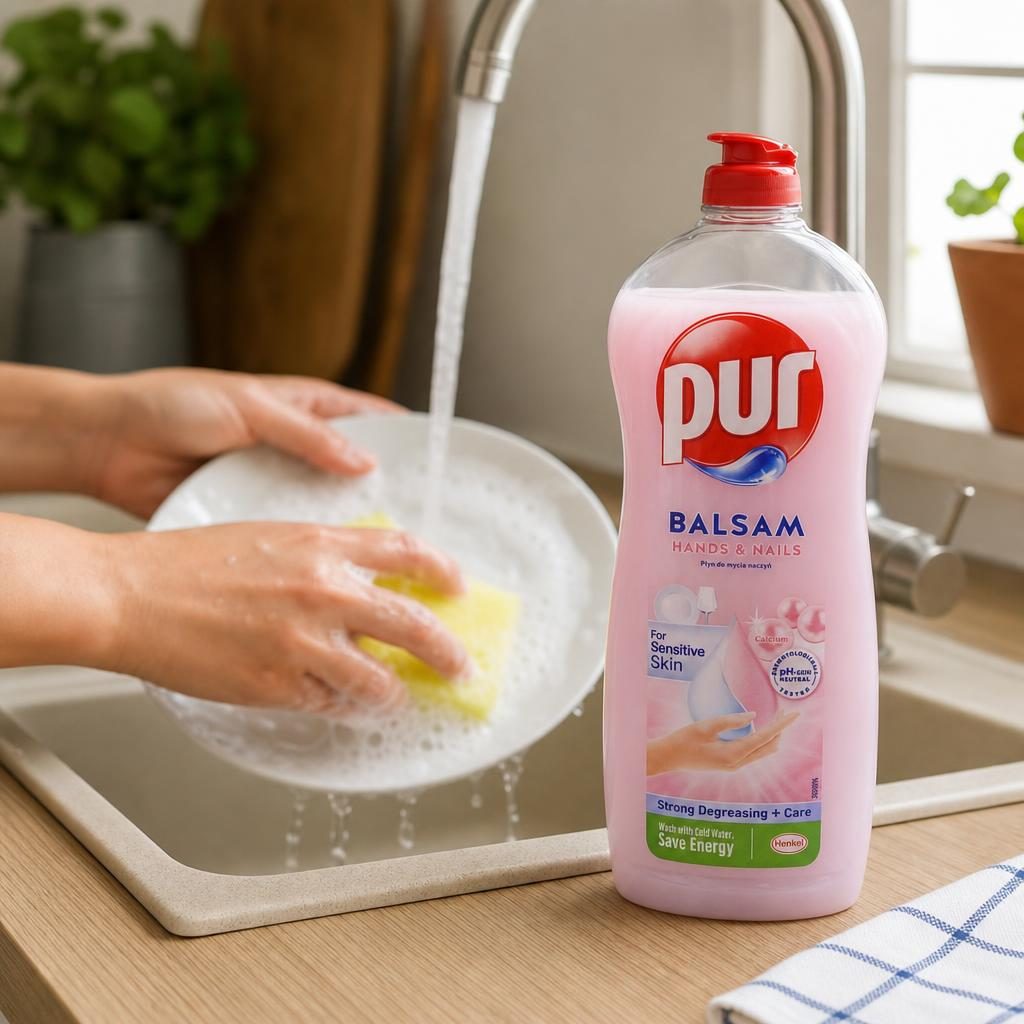 Pur Detergent Vase Lichid 750 ml Hands si Nails