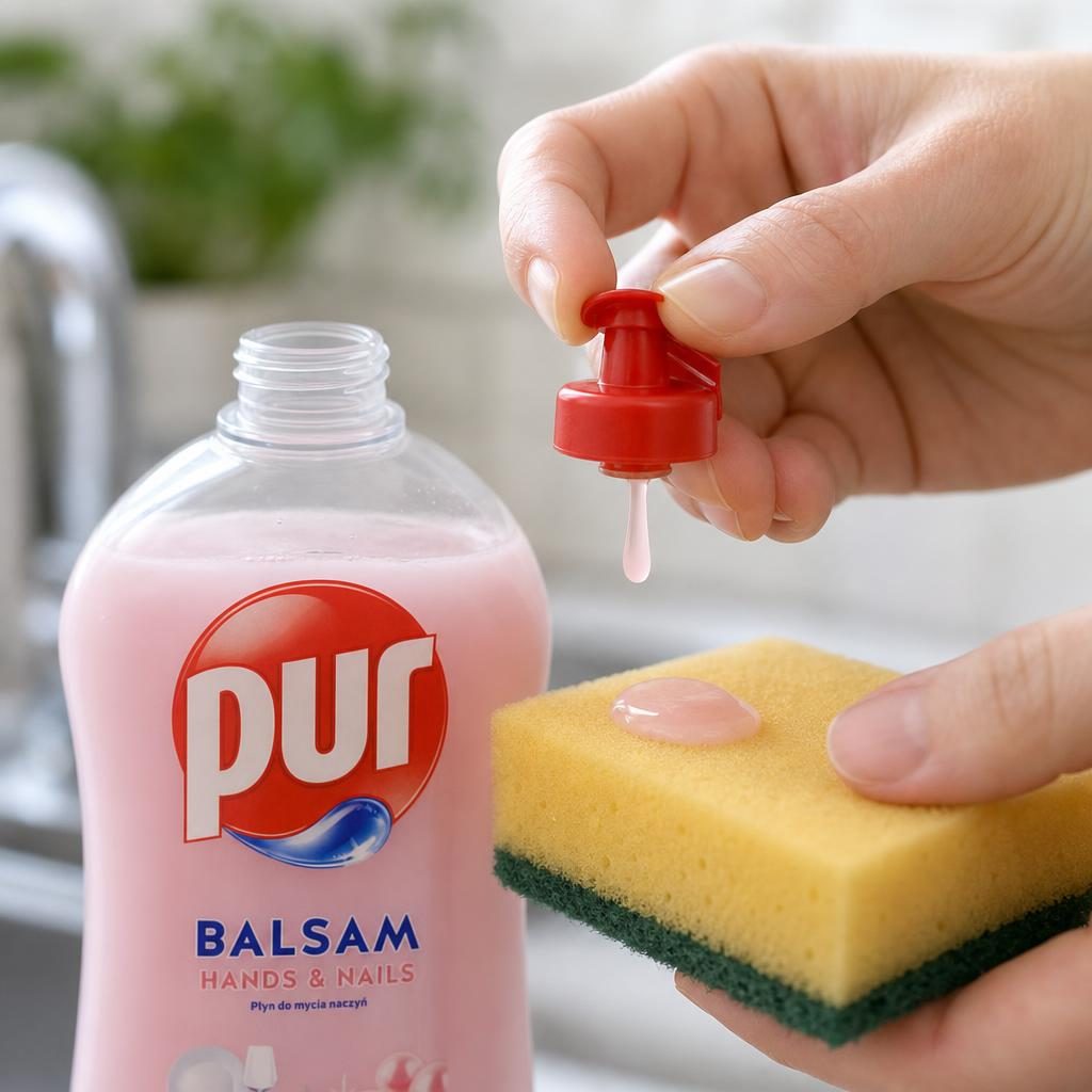 Pur Detergent Vase Lichid 750 ml Hands si Nails