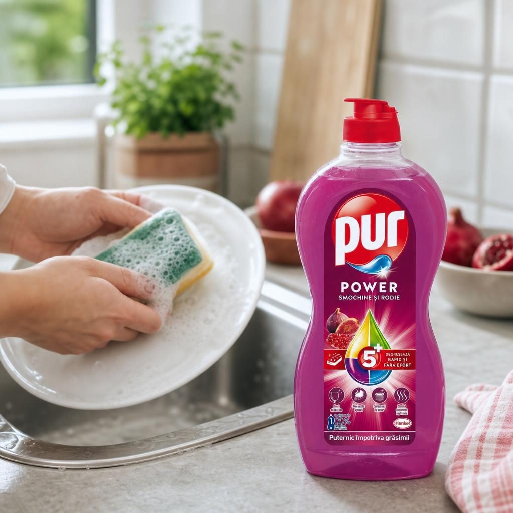Detergent Vase Lichid, Pur, 450 ml Fig Pomegranate