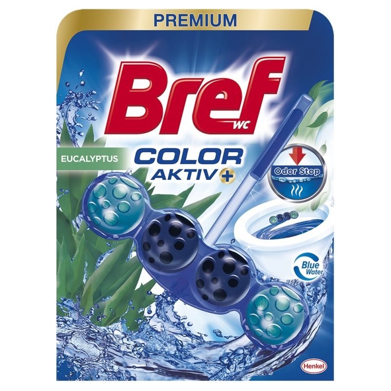 Odorizant WC, Bref, Bile Color Aktiv 50 g Eucalyptus 1