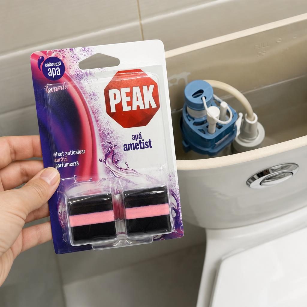 Odorizant WC, Peak, Tablete 2 X 50 g Lavanda