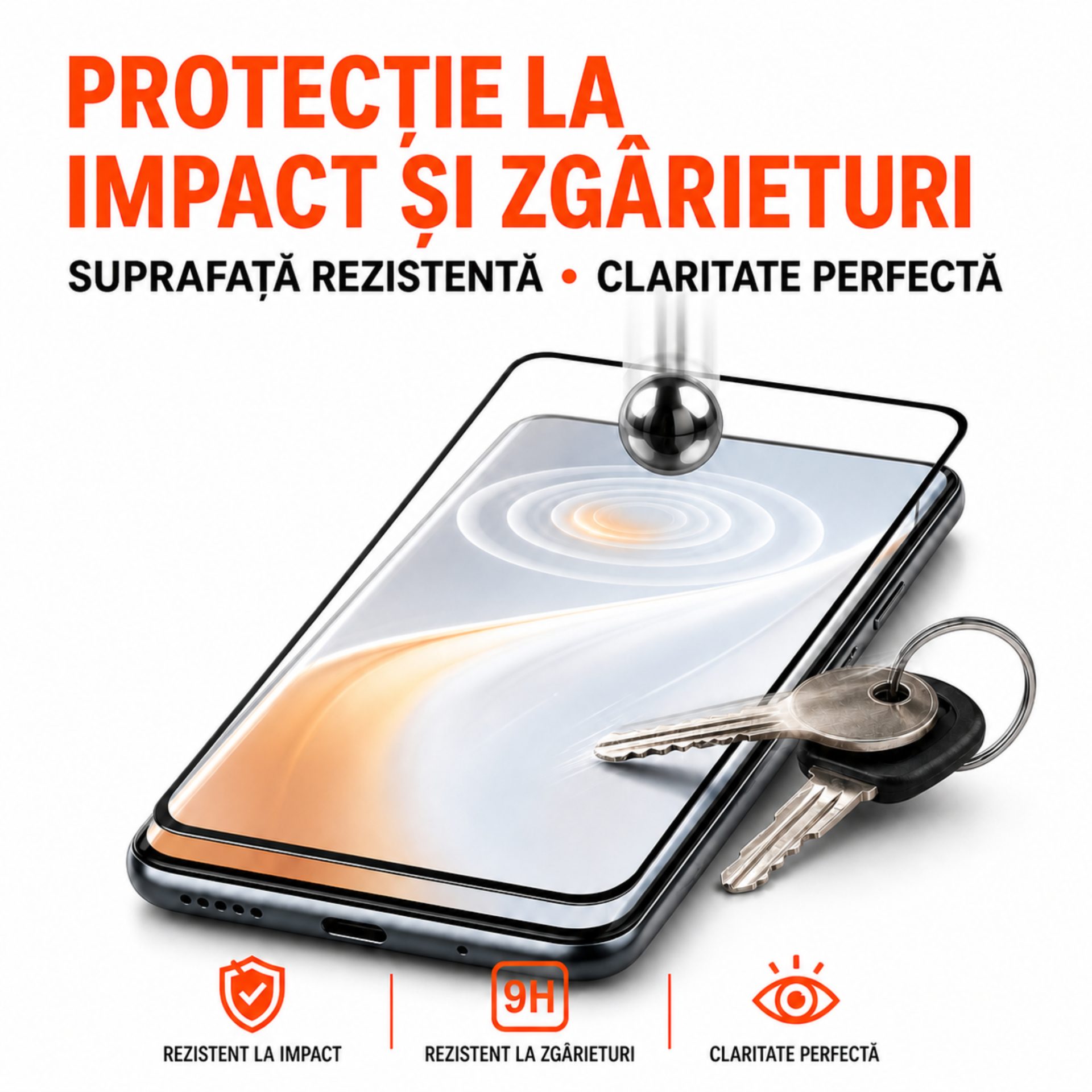 Folie de Protecție din Sticlă Securizată, , pentru Motorola Moto G9 Plus, Model 111D, Duritate 9H, Adeziv Integral, Acoperire Completă, Negru 3