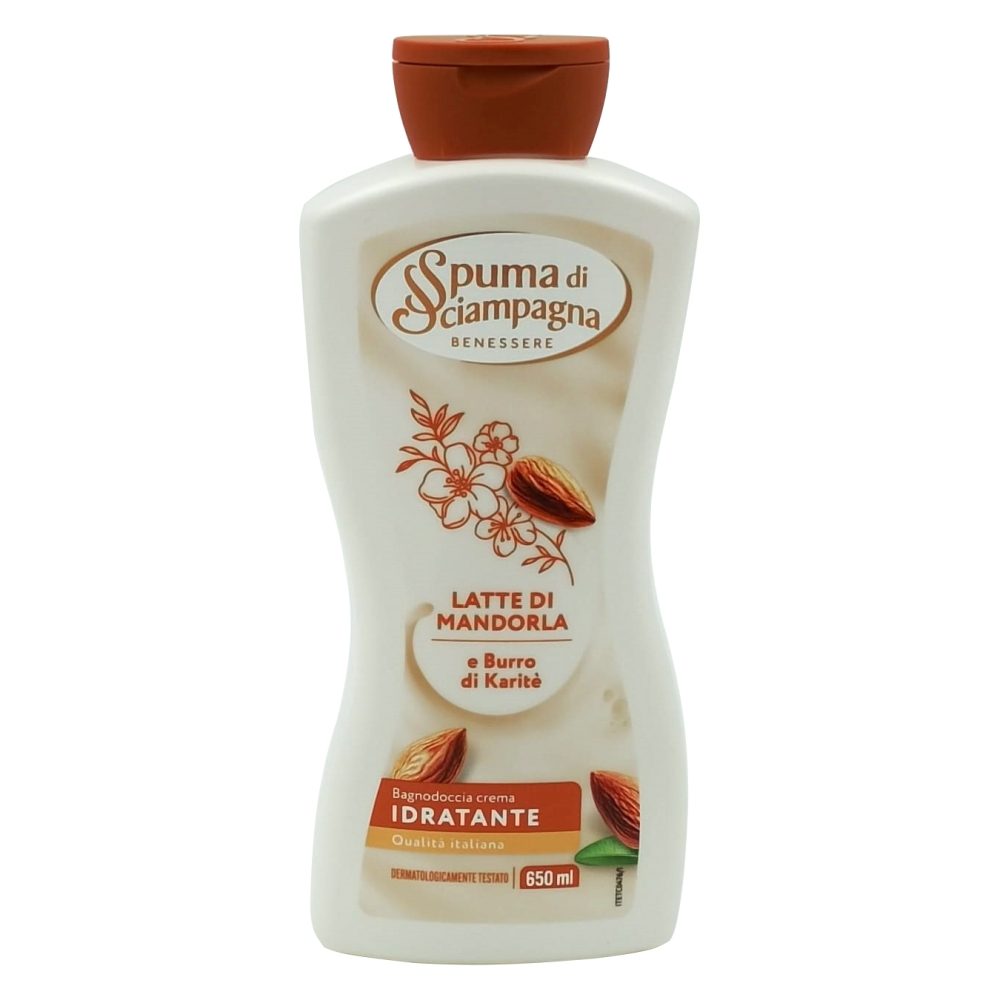 Spuma, Di Sciampagna Gel Dus 650 ml Mandorla Karite