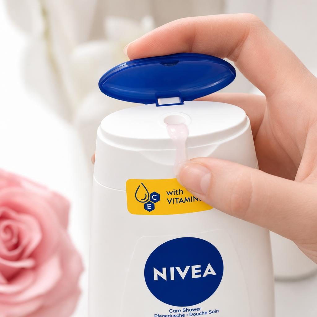 Gel de Dus, Nivea, 250 ml Rose