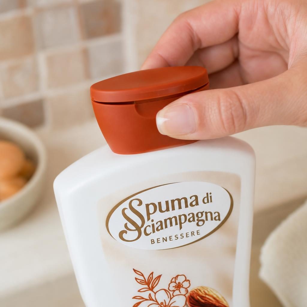 Spuma, Di Sciampagna Gel Dus 650 ml Mandorla Karite