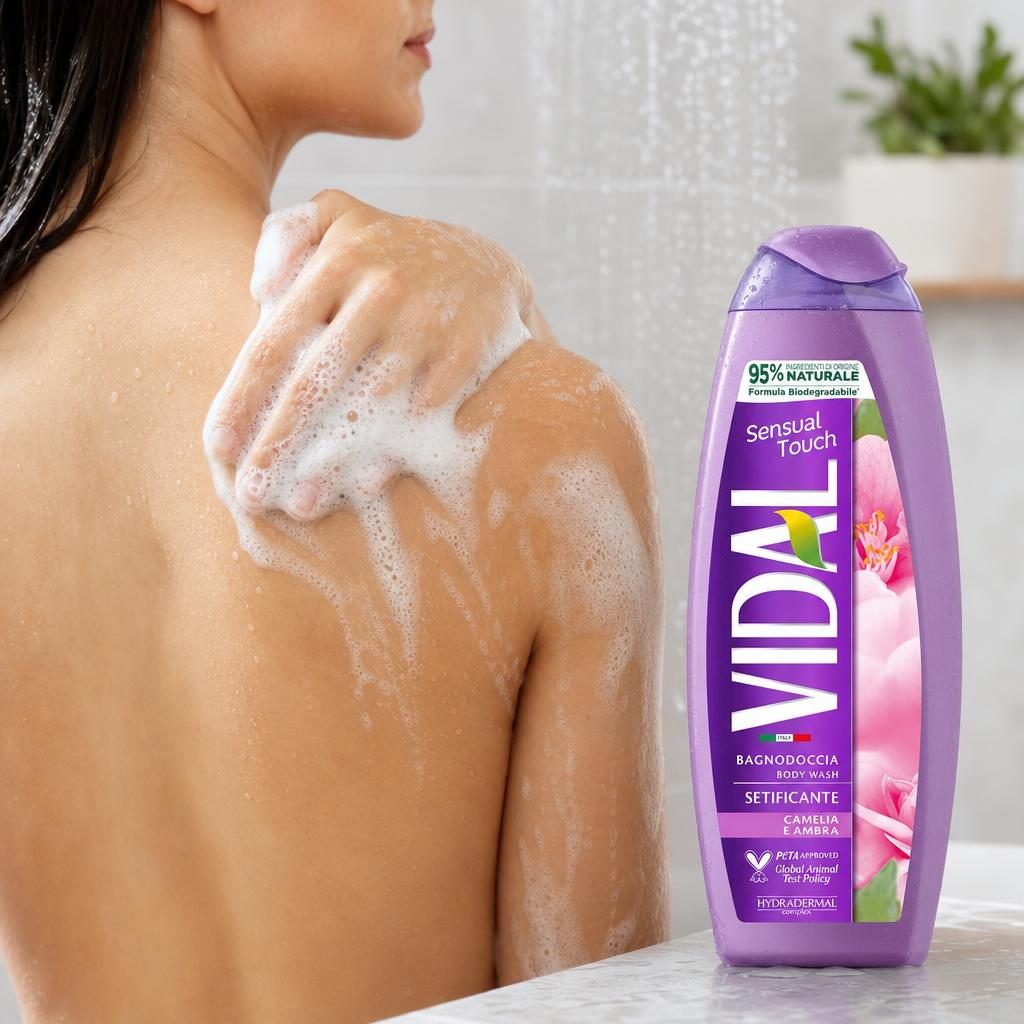 Gel de Dus, Vidal, 500 ml Sensual Touch