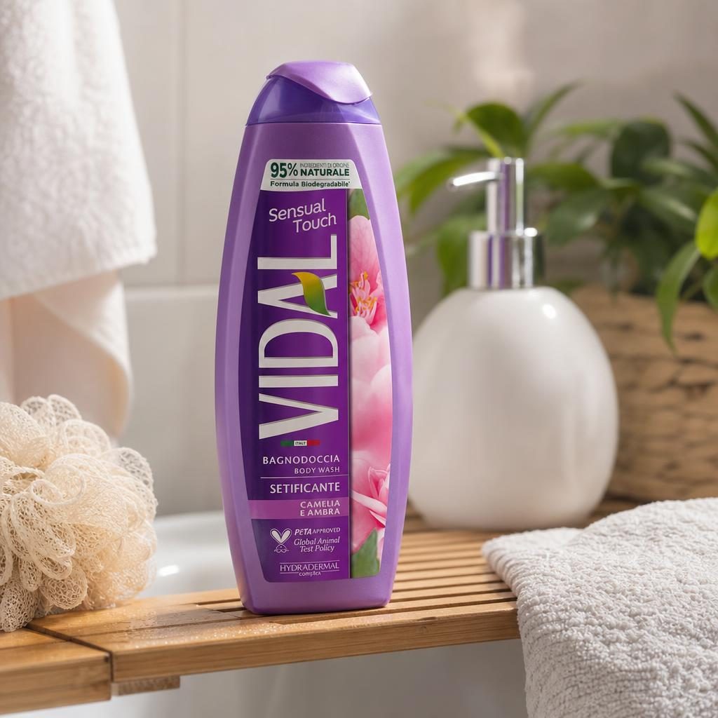 Gel de Dus, Vidal, 500 ml Sensual Touch