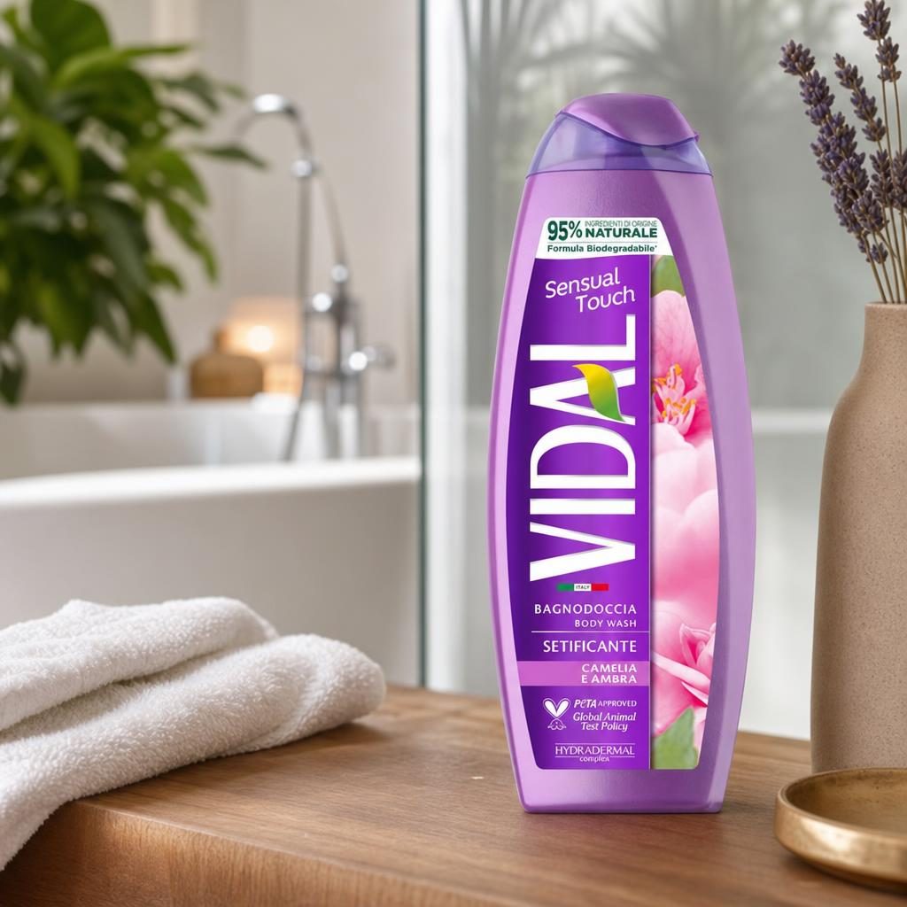 Gel de Dus, Vidal, 500 ml Sensual Touch