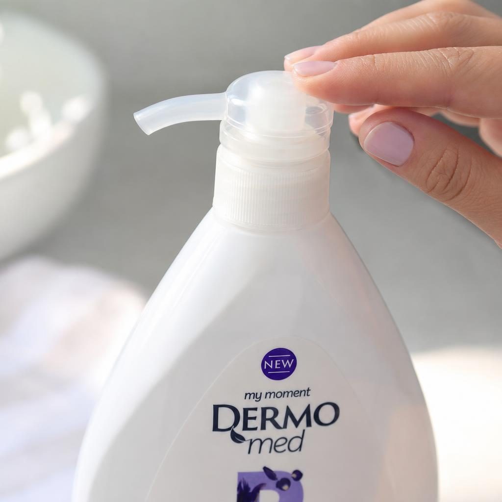Gel de Dus, Dermomed, 1 L Talc Iris