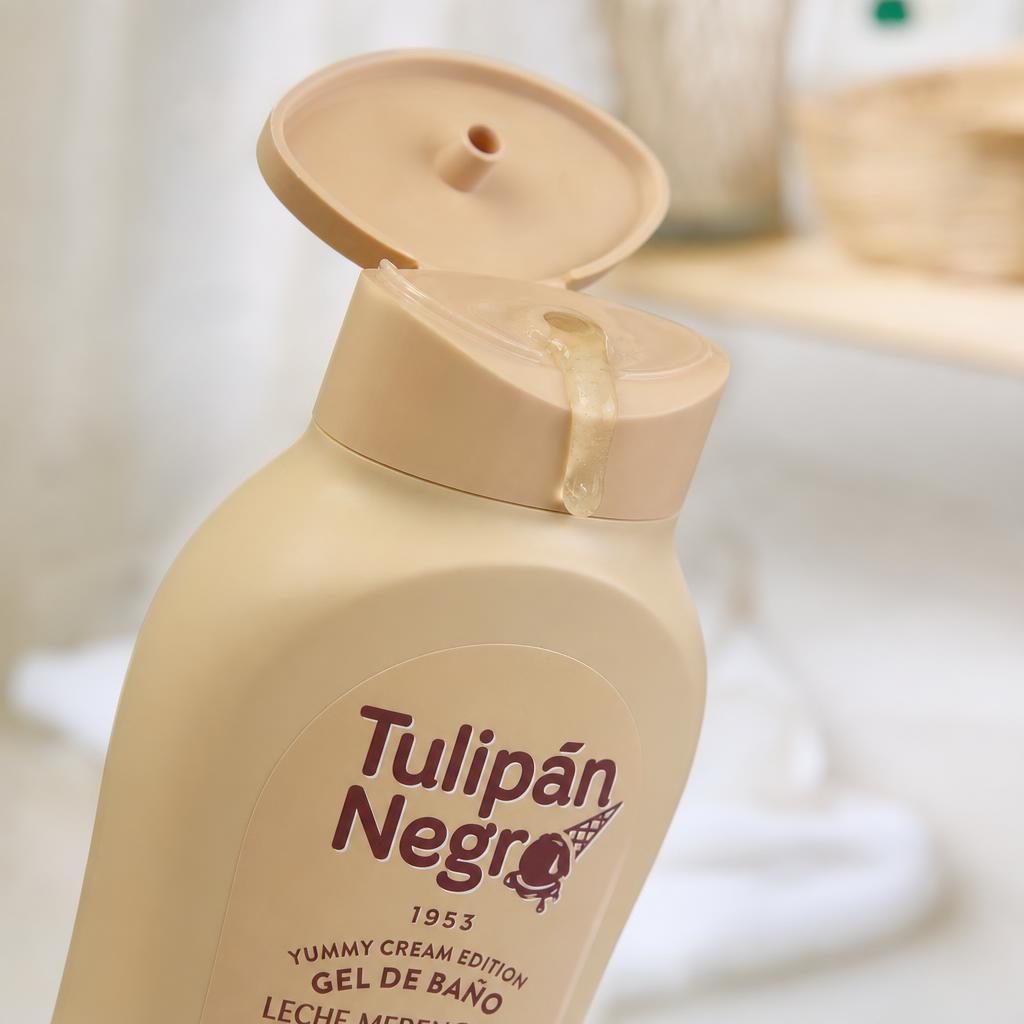 Gel de Dus, Tulipan Negro, Unisex, 650 ml, Leche Merenga