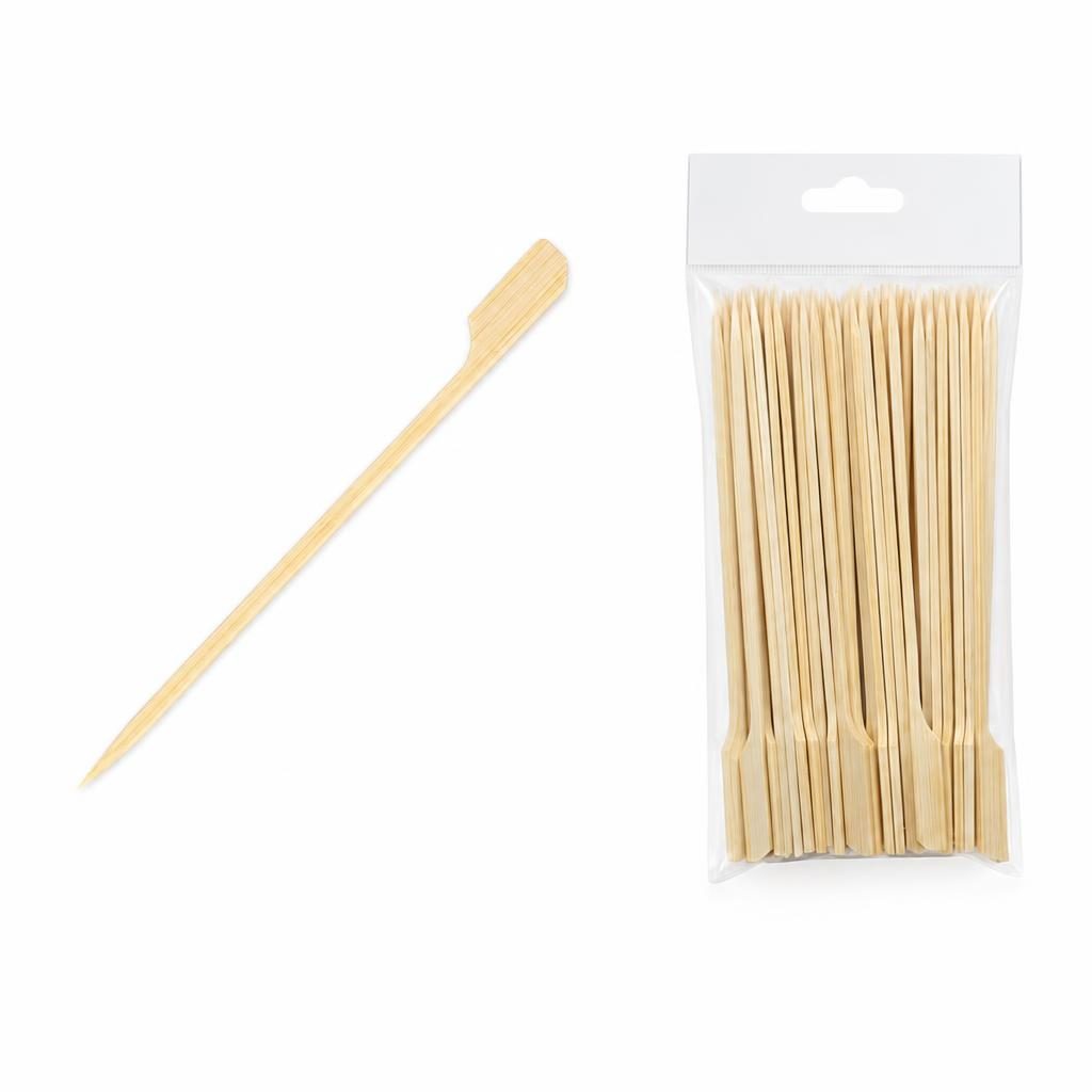 Set 50 Bete Pentru Frigarui, , Tip Teppo, Din bambus, Pentru Gratar si BBQ
