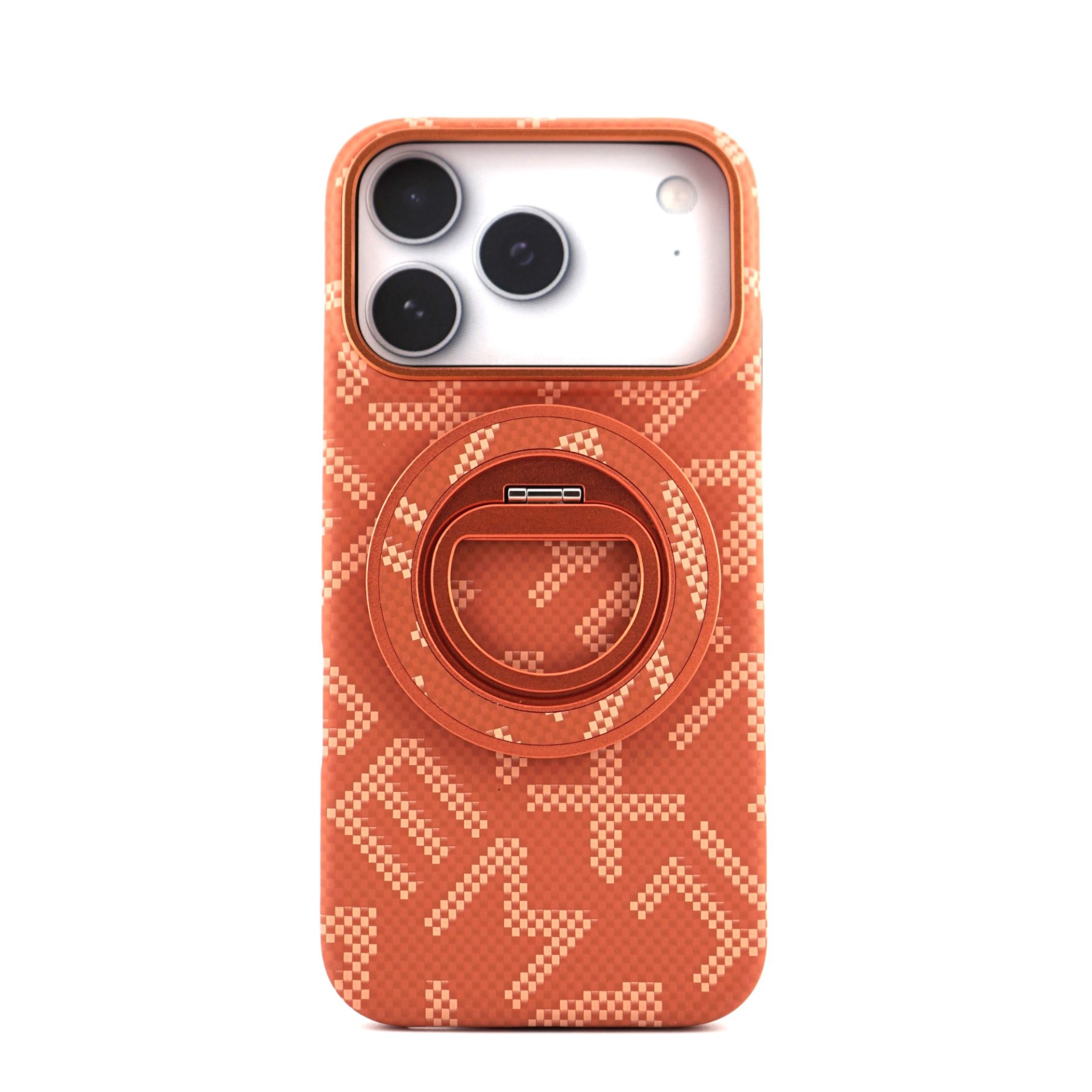 Husa Flippy pentru iPhone 17 Pro portocaliu