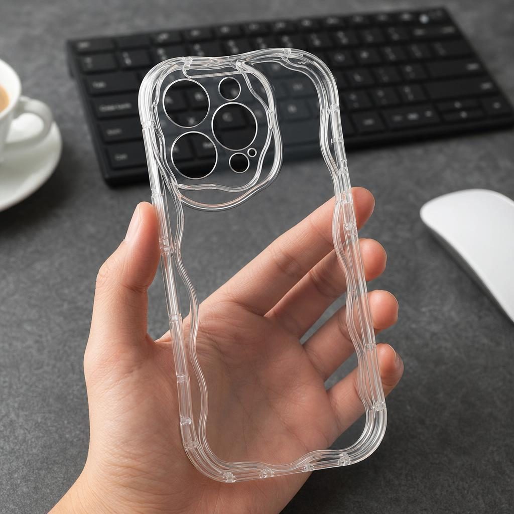 Husa de Protectie, , Husa pentru Apple iPhone 14 Pro, Model Atipic din Silicon, Antisoc, Rezistenta la Impact, Protectie Camera, Transparenta 4