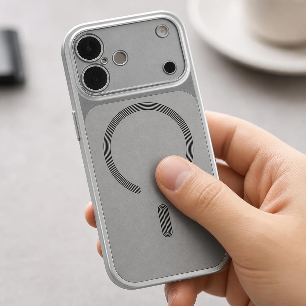 Carcasă Flippy iPhone 17 – vedere din spate