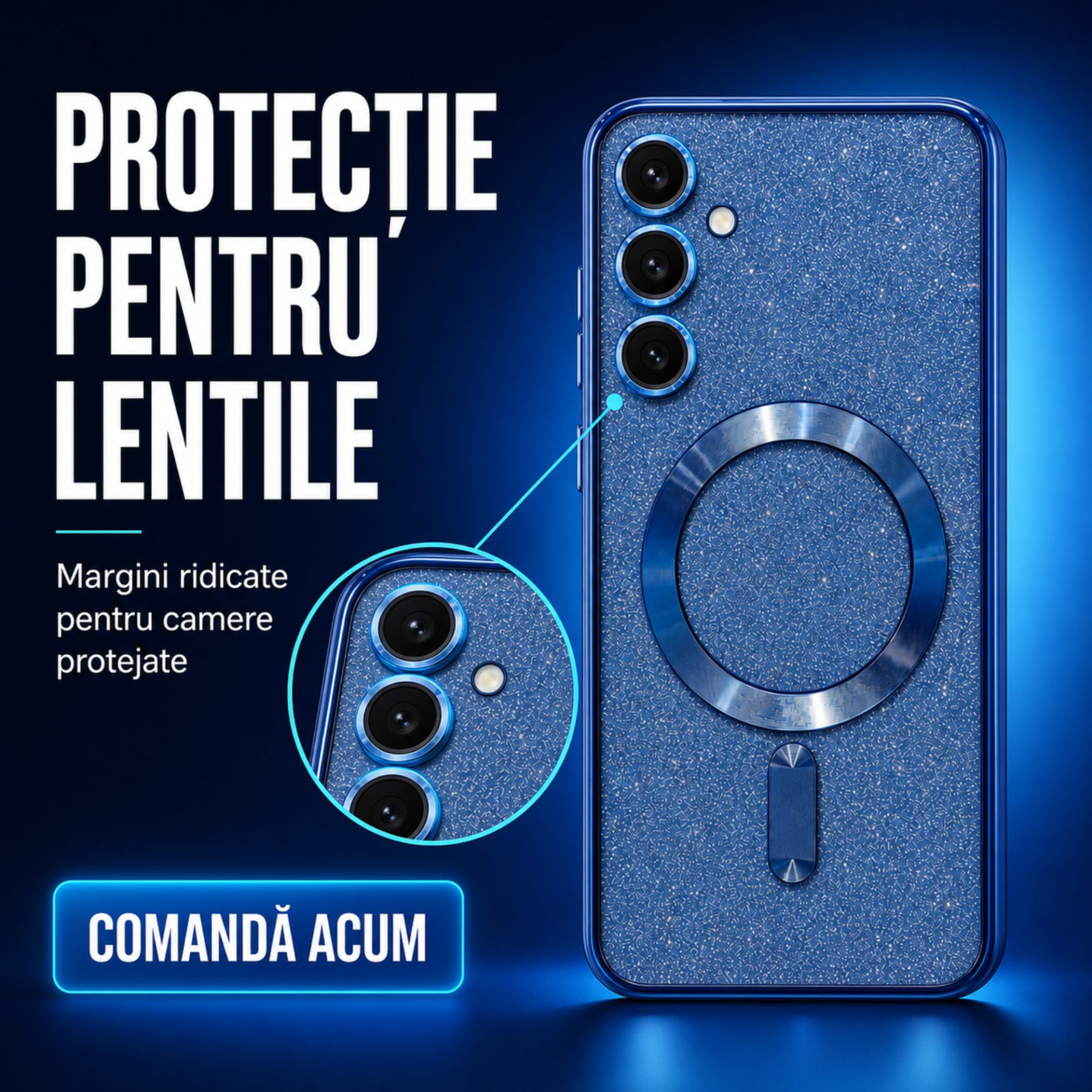 Detail husă Galaxy S24+ MagSafe Flippy