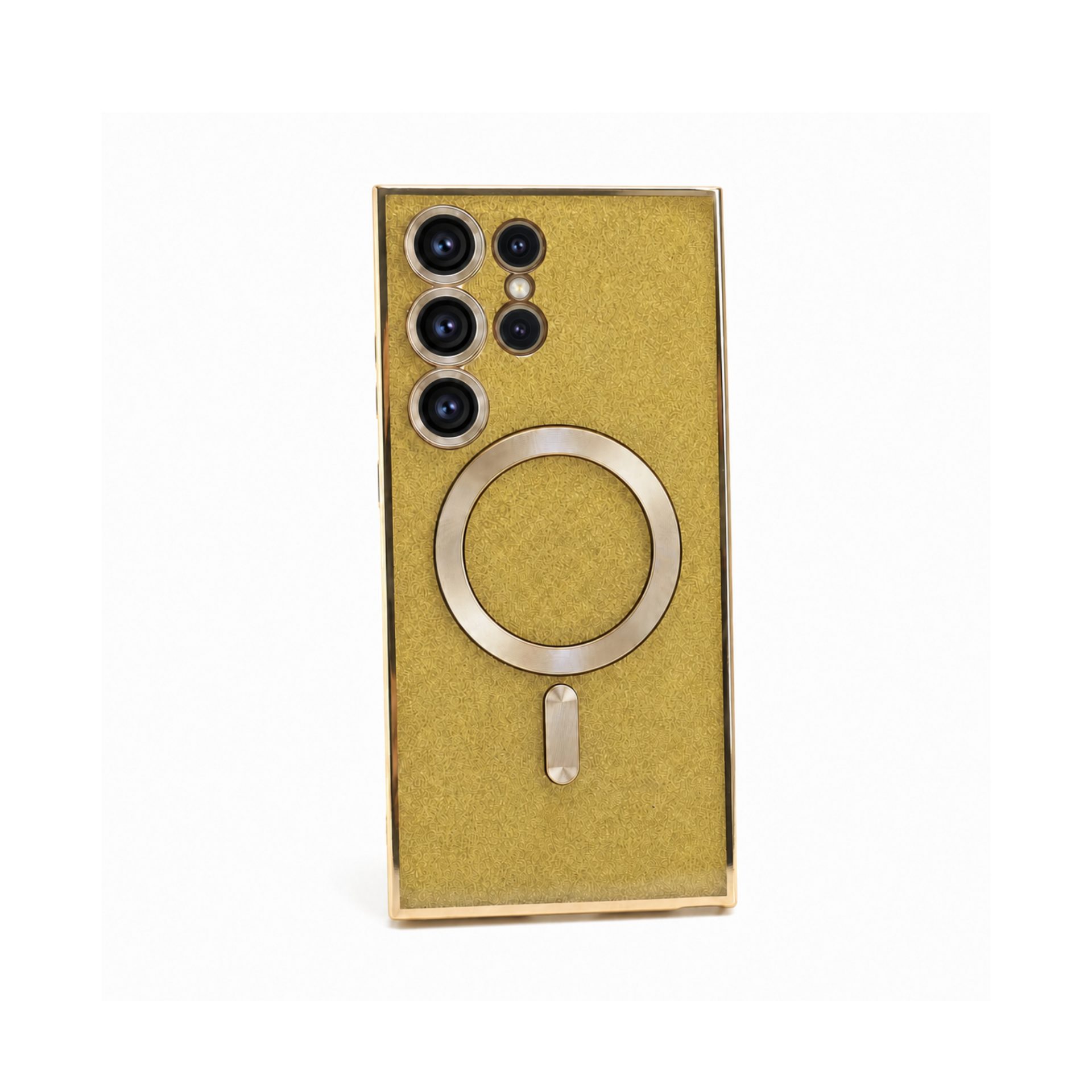 Husa Samsung Galaxy S23 Ultra MagSafe Glitter Auriu