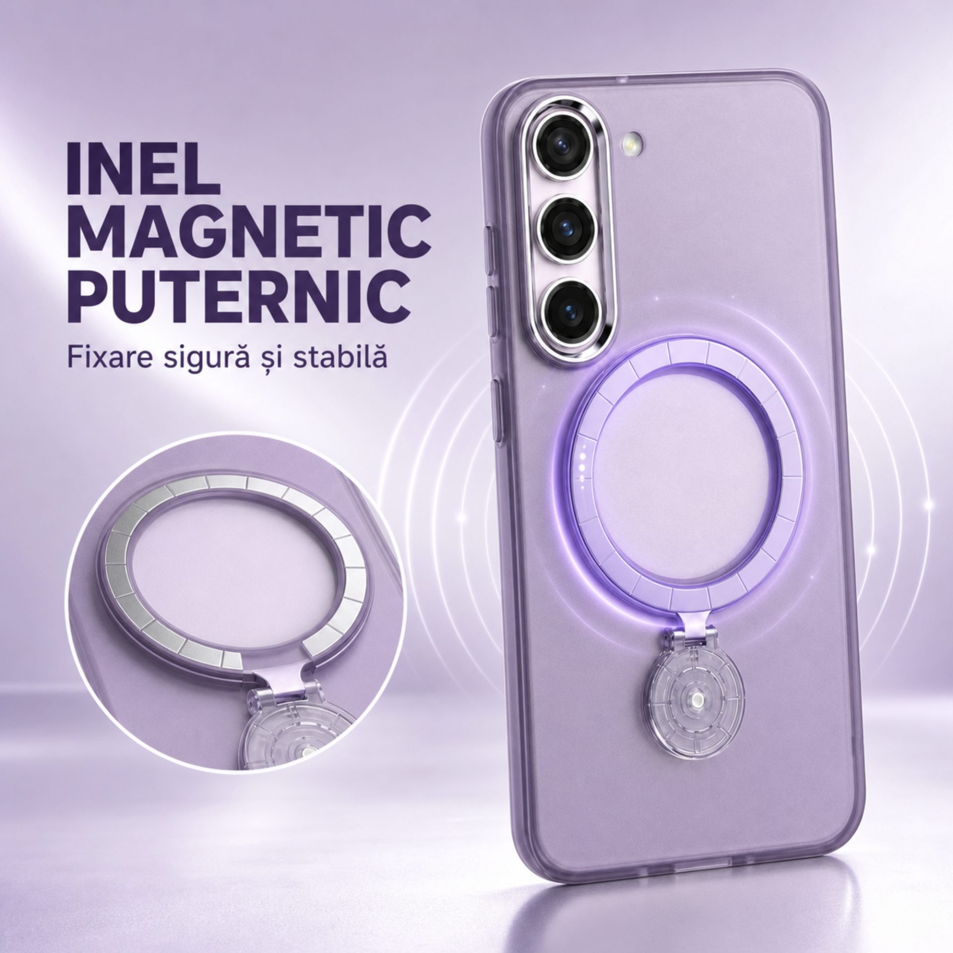 Husă Flippy din lateral - protecție cameră Galaxy S23 Plus