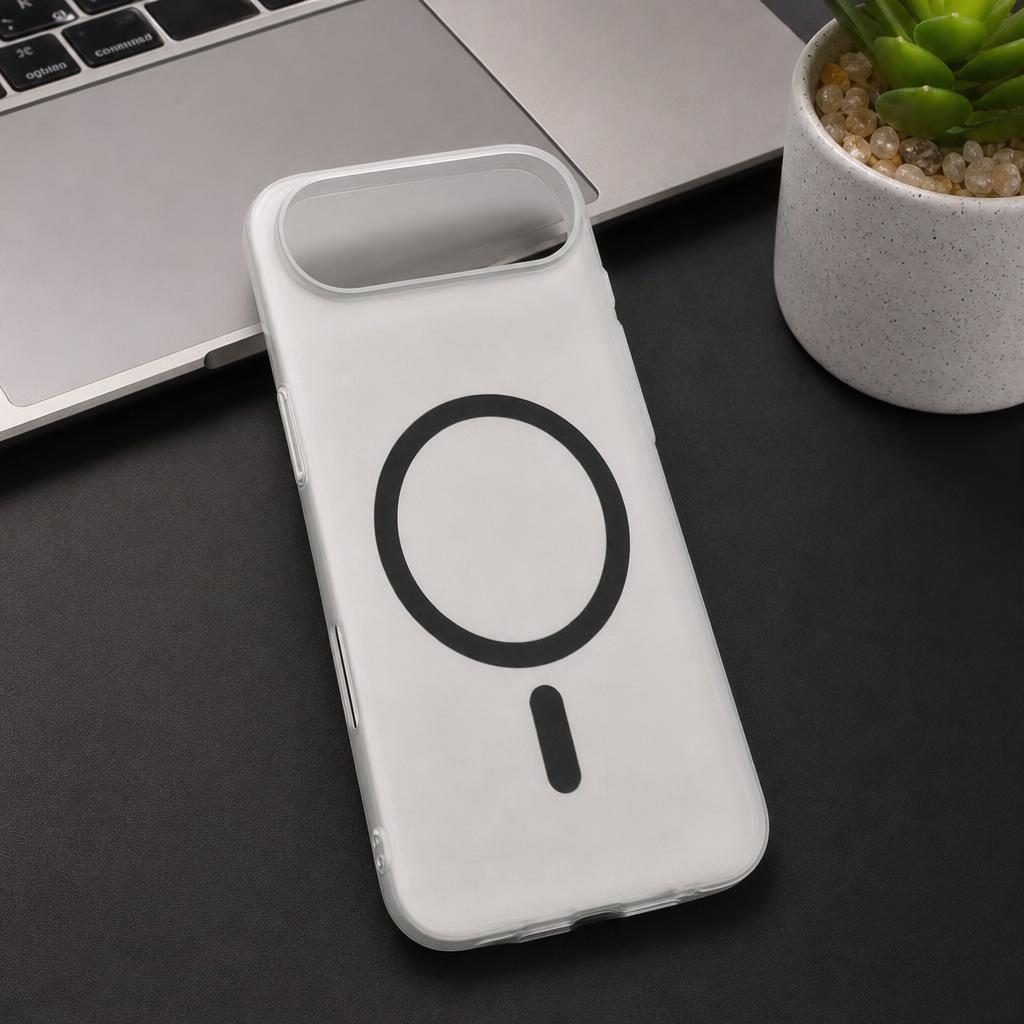 Husa de Protectie compatibila Apple iPhone 17 Air, Flippy, Magnetica Ultra-subtire, Anti-alunecare, Protectie PC, Rezistenta la Zgirieturi, Negru