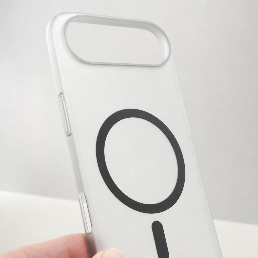 Husa de Protectie compatibila Apple iPhone 17 Air, Flippy, Magnetica Ultra-subtire, Anti-alunecare, Protectie PC, Rezistenta la Zgirieturi, Negru