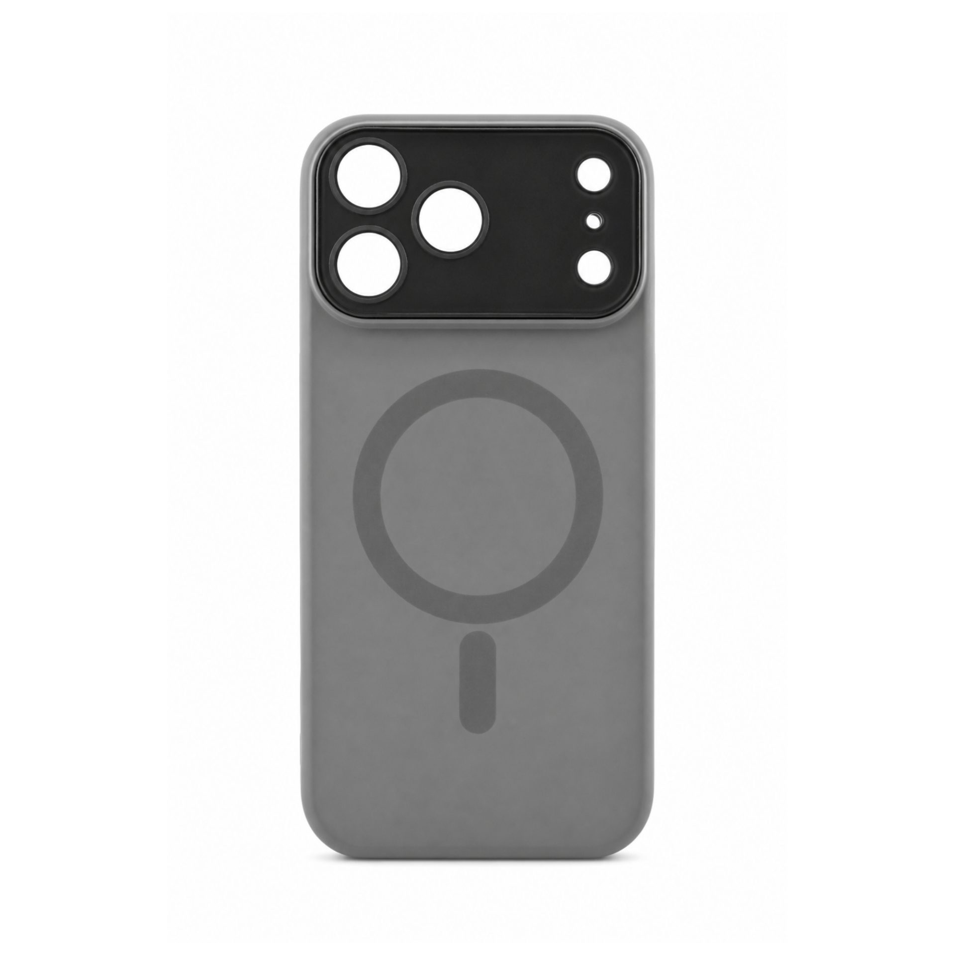 Carcasă Liquid Silicone Flippy iPhone 17 Pro Gri Titanium