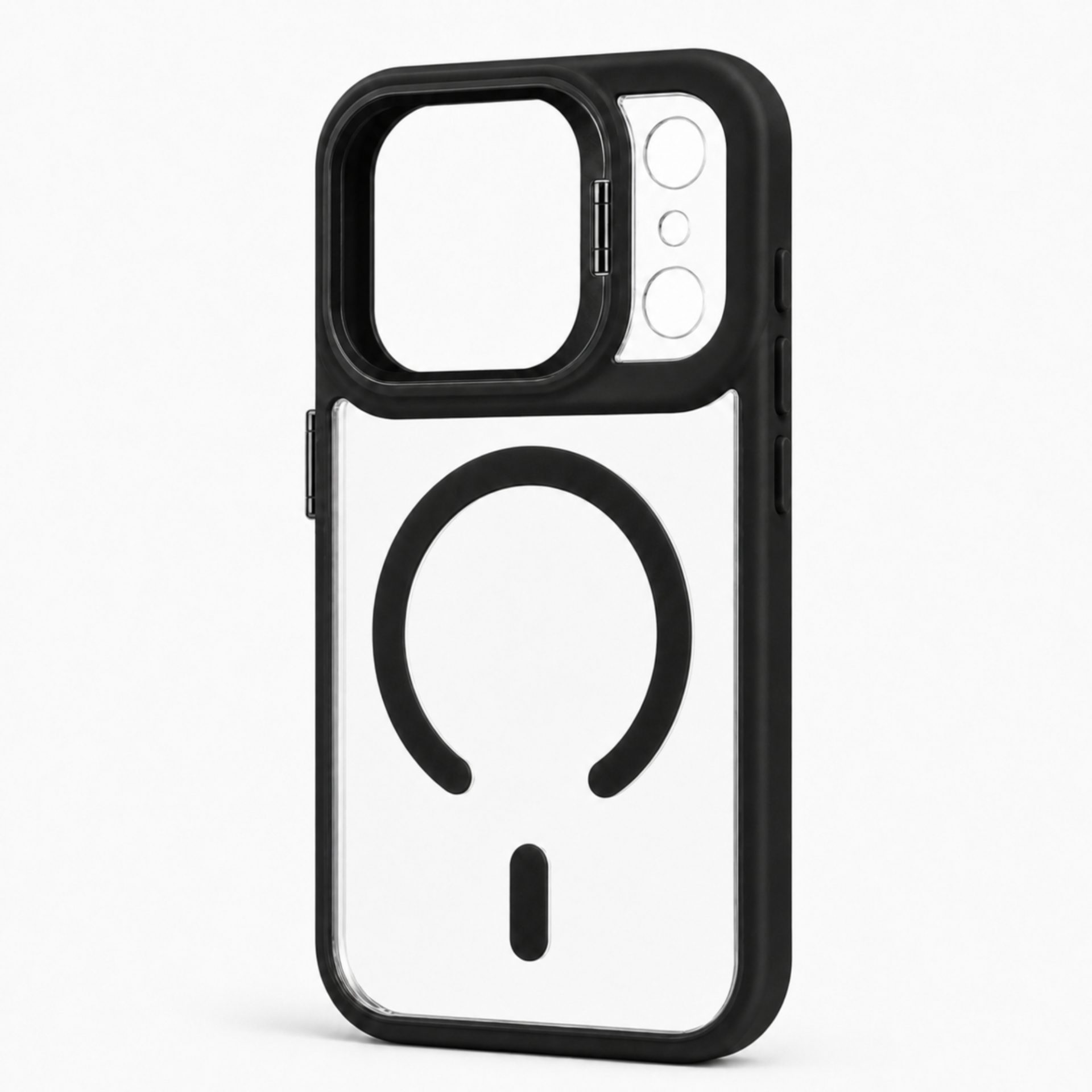 Detaliu suport metalic și design hybrid Flippy