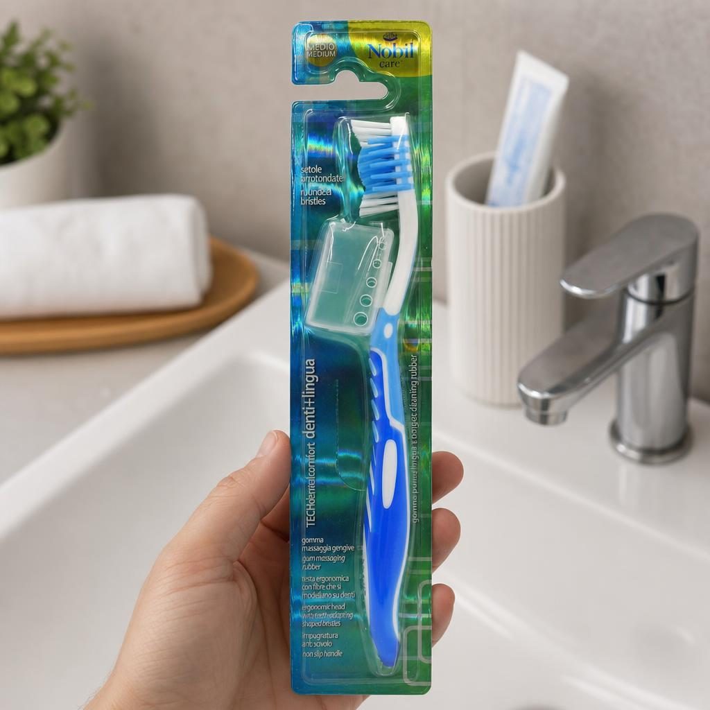 Periuta de Dinti, Nobil Care, Capac Medium