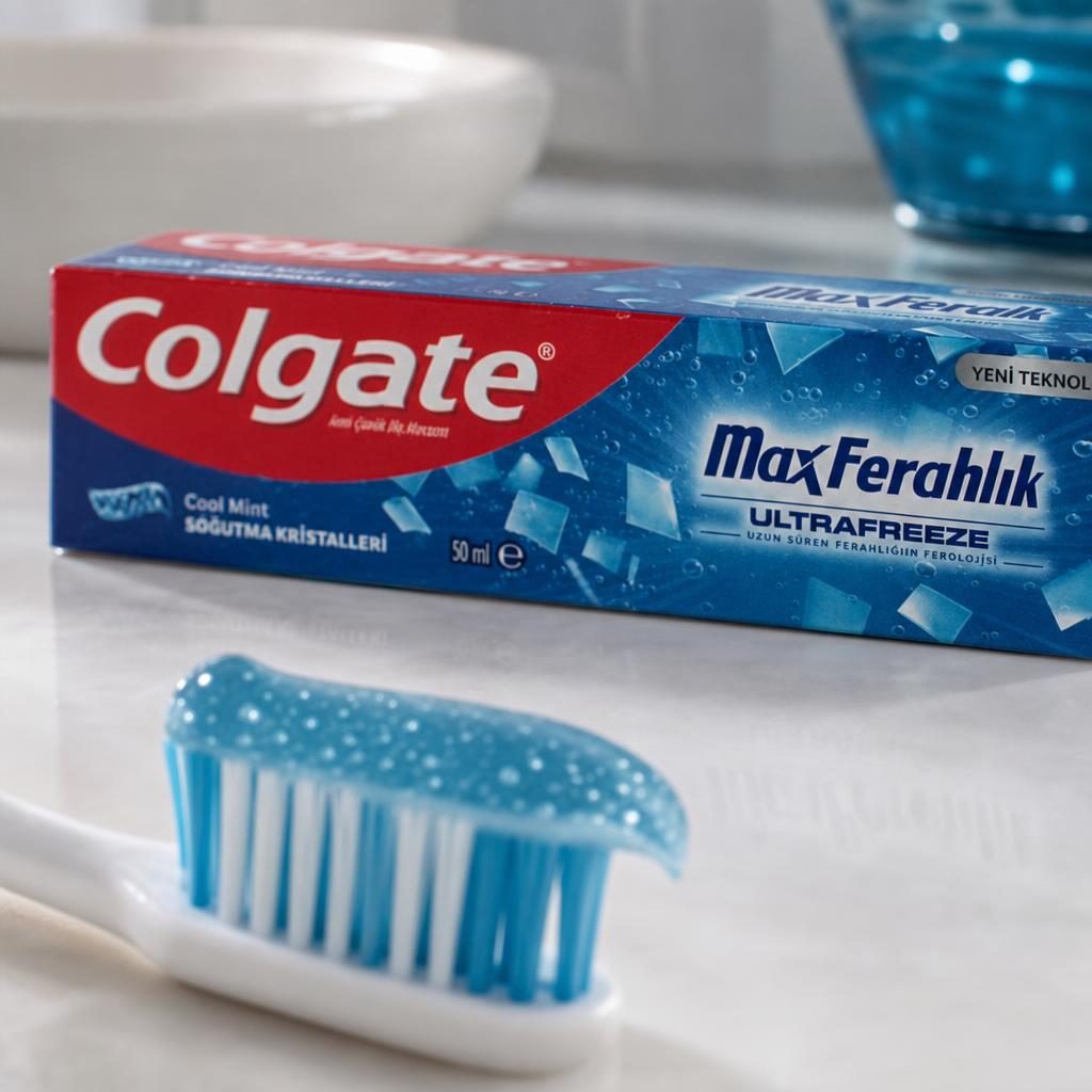 Pasta de Dinti, Colgate, 50 ml Max Fresh Cooling Cristals