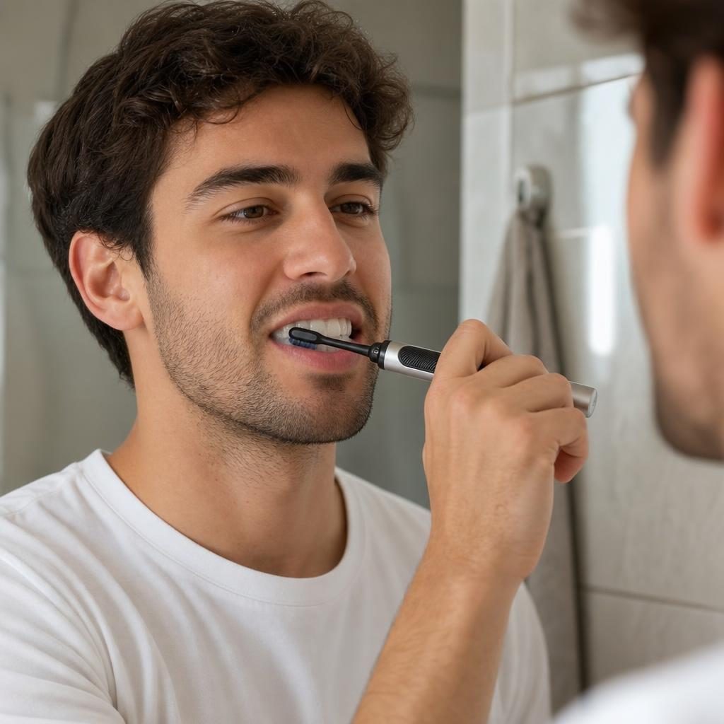 Periuta de Dinti, Oral B, Clic Onyx Silver