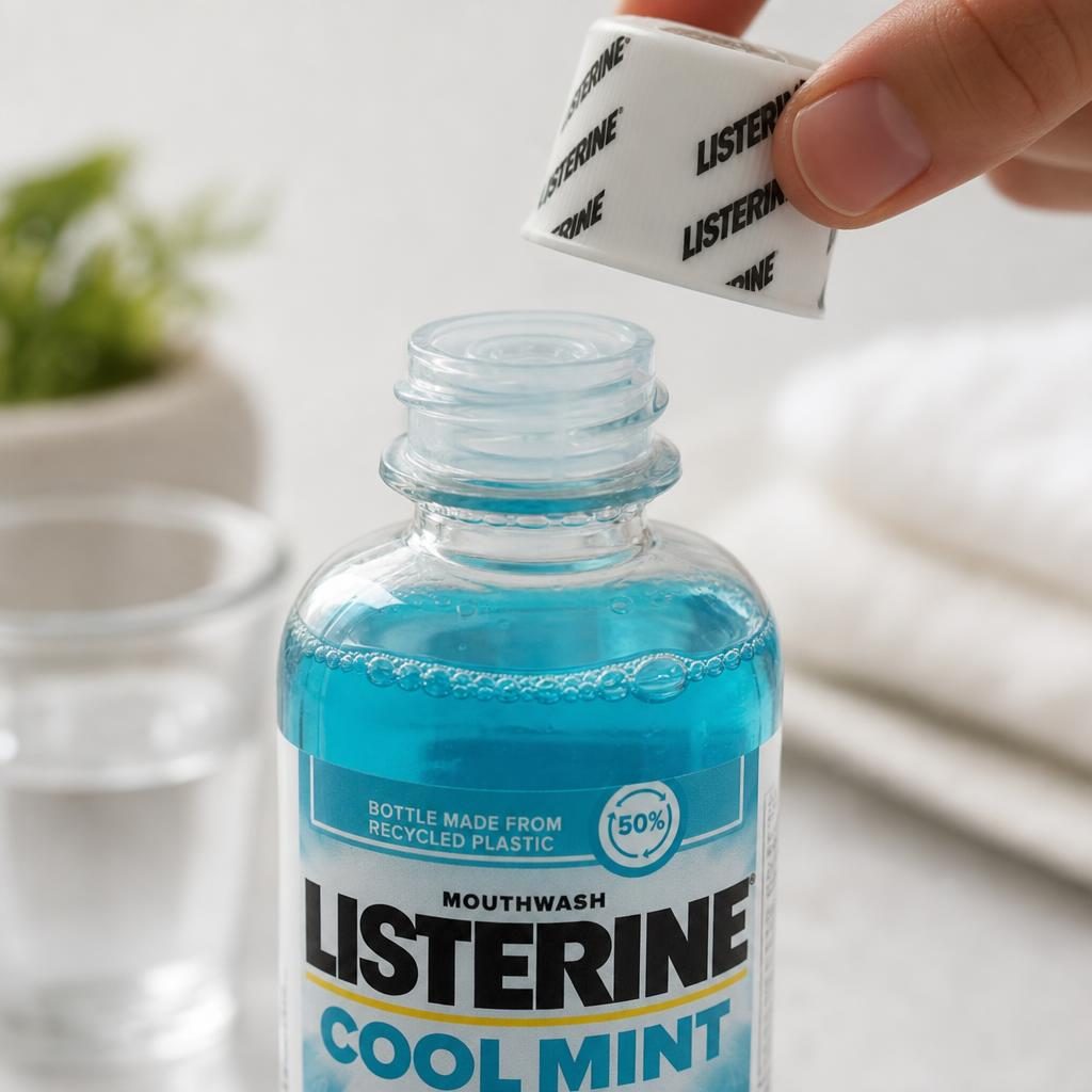 Apa de Gura, Listerine, 95 ml, Cool Mint