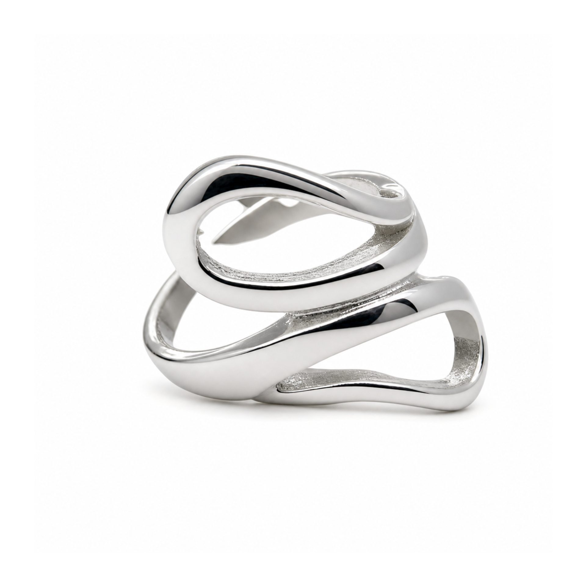 Inel Jolie Silver argint 925 sarpe dublu marimea 54