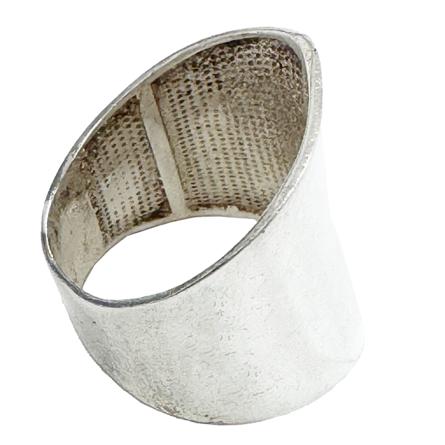 Inel pentru Dama, Jolie, Argint 925, Model Cilindric, 4.97 g ,2.5 cm x 1.8 cm, Marimea 56, Argintiu