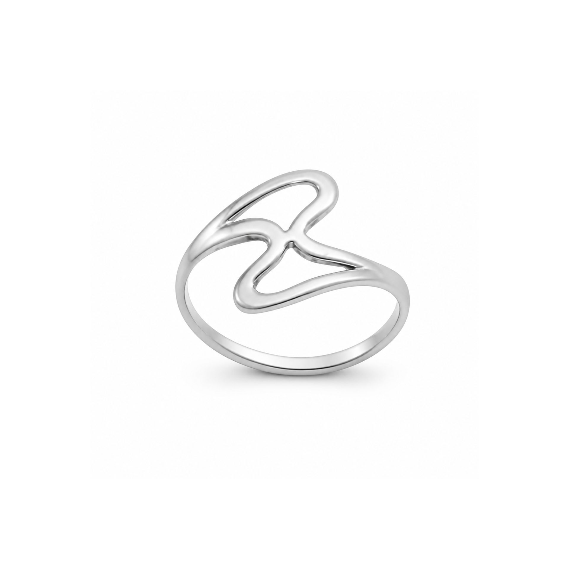 Inel Din Argint 925, Jolie Silver. Model Clepsidra