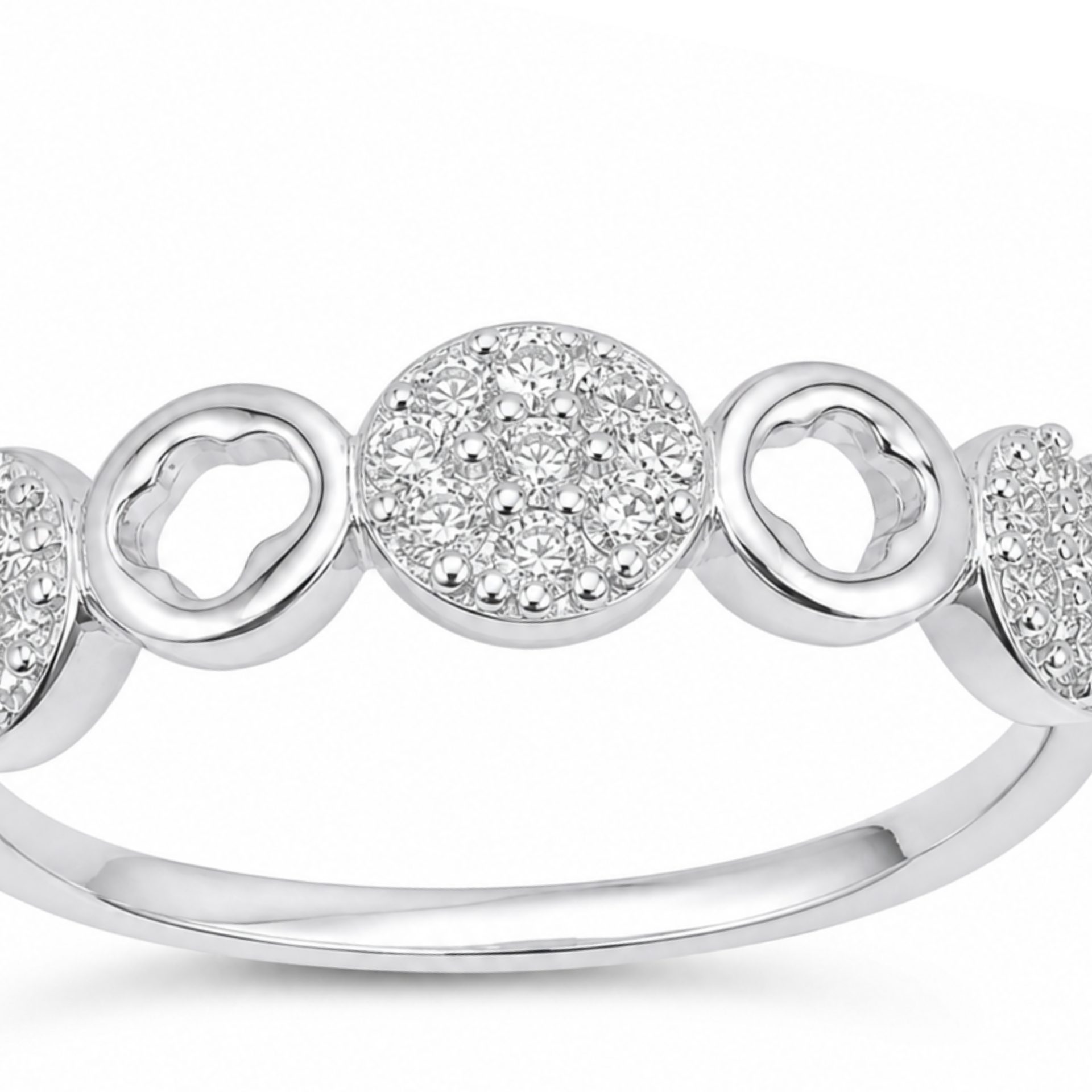 Inel Argint 925 cu Zirconii, Marime 52 (6)