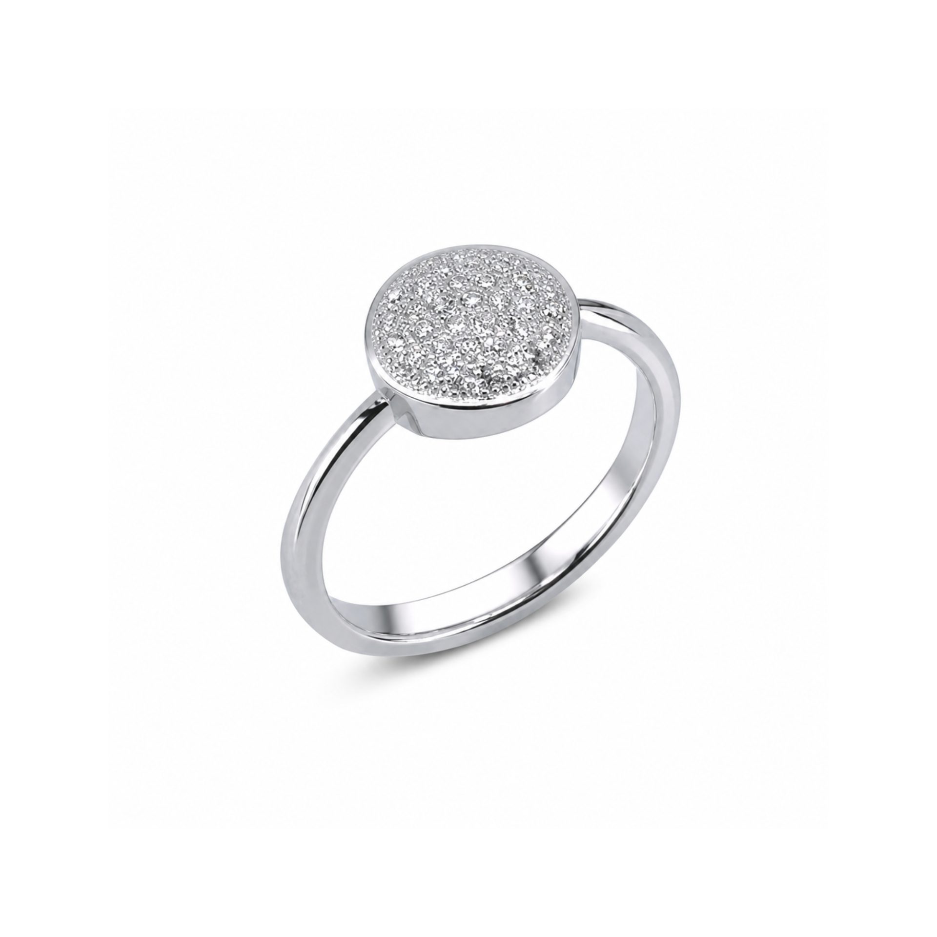 Inel argint 925 Jolie Silver cu zirconii albe