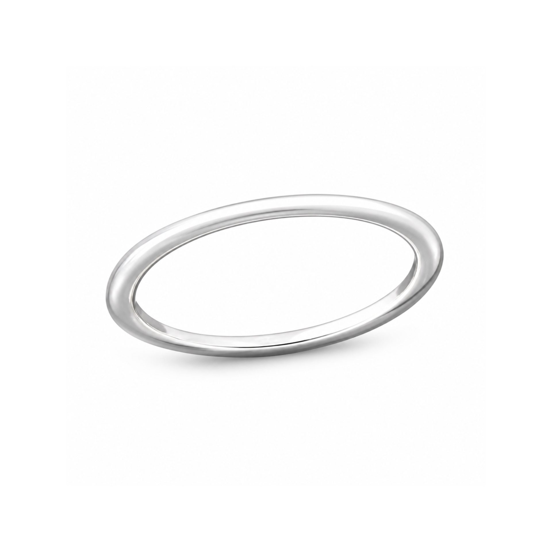 Inel din argint 925 Jolie Silver model verighetă simplă mărimea 49