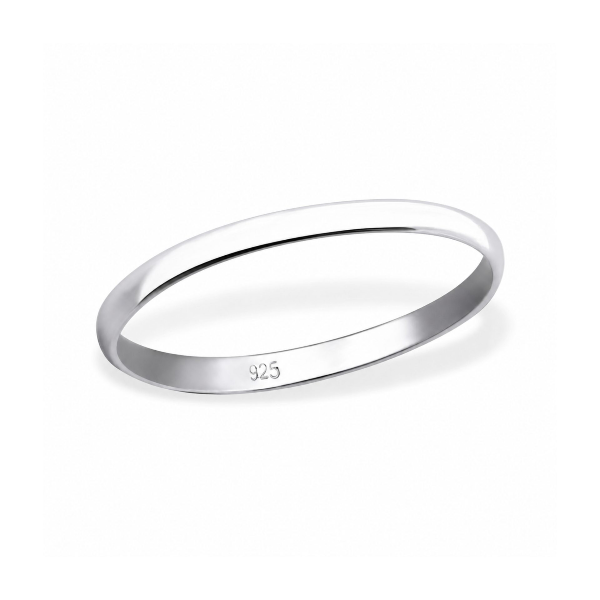 Inel argint 925 tip verigheta simpla marimea 57